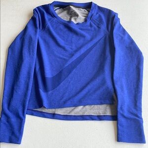 Nike Royal Blue Crewneck Top